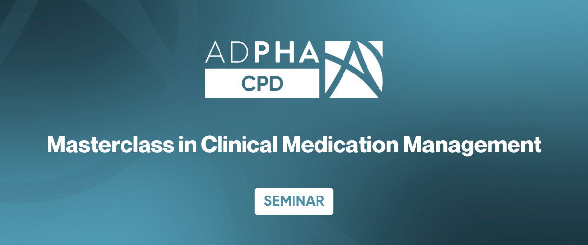 Masterclass in Clinical Medication Management